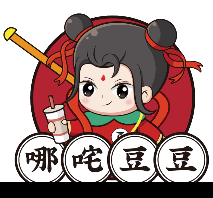 哪咤豆豆奶茶
