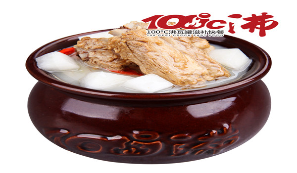 当然是100度沸快餐加盟