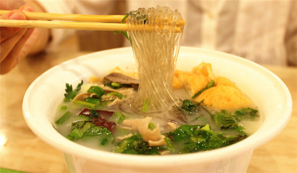 游子老鸭粉丝汤
